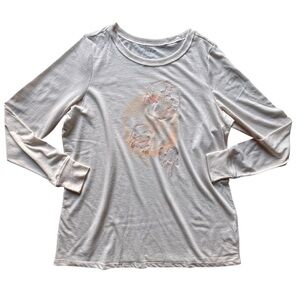 Torrid Shirt Women’s Pink Sheer Drippy Smiley Star Classic Fit Jersey Tee Sz00